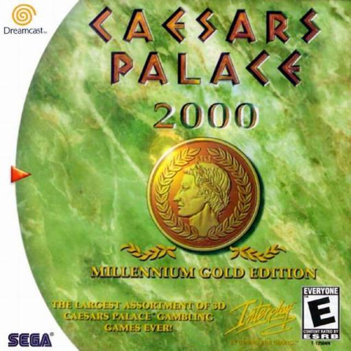 Caesars Palace 2000: Millennium Gold Edition box art for Sega Dreamcast